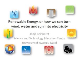 Renewable Energy talk